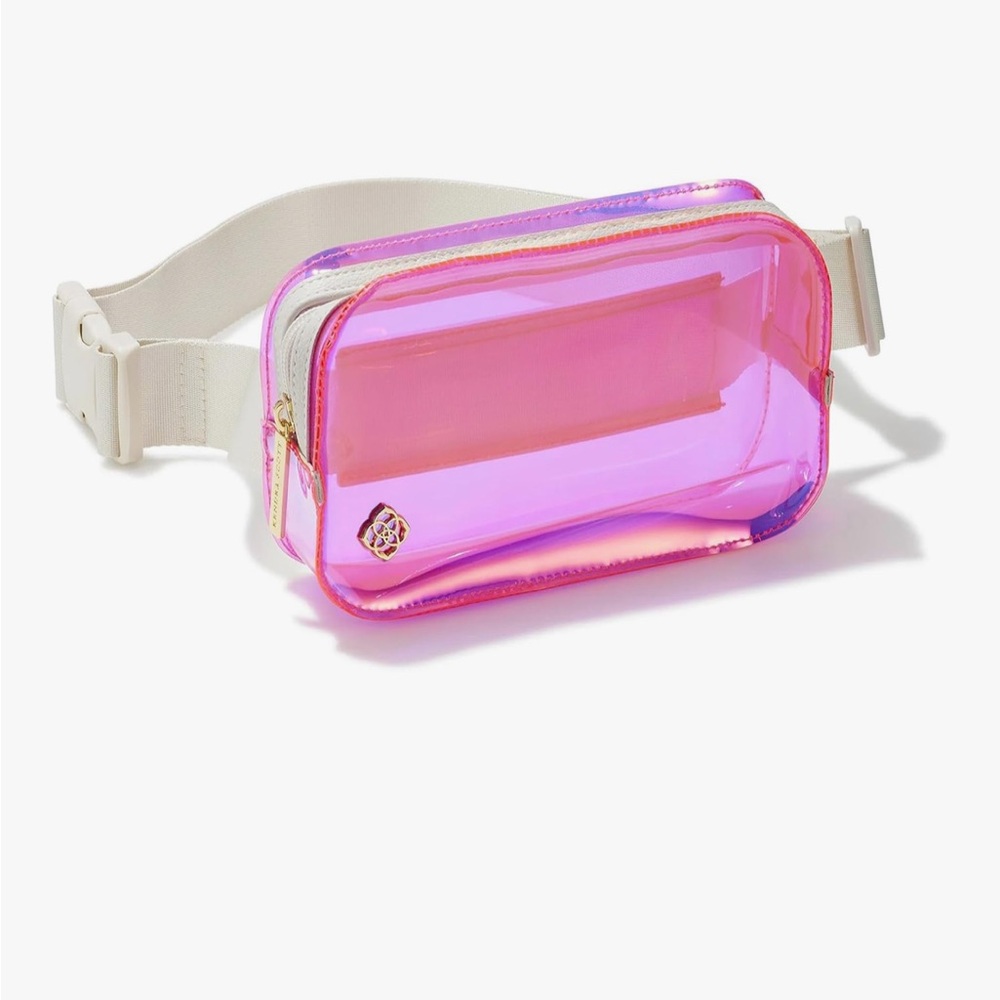 Kendra Scott Pink and White Crossbody Bag